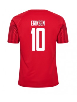 Dänemark Christian Eriksen #10 Heimtrikot WM 2022 Kurzarm